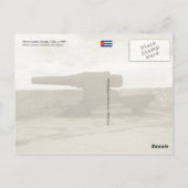 Uitzicht van het kasteel van Morro, Havana, Cuba Briefkaart (Achterkant)