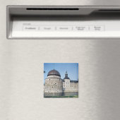 Uitzicht van het kasteel van Vadstena, ingebouwd i Magneet (Insitu (Vaatwasser))