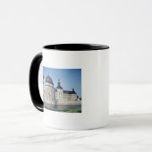 Uitzicht van het kasteel van Vadstena, ingebouwd i Mok (Voorkant links)