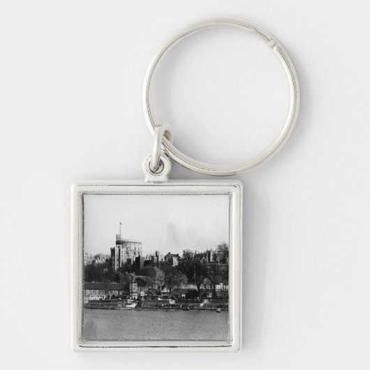 Uitzicht van het kasteel van Windsor, over de Thee Sleutelhanger (Voorkant)