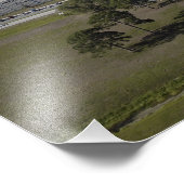 Uitzicht van het Kennedy Space Center Foto Afdruk (Hoek)