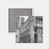 Uitzicht van het kerkinterieur, c.1040-67 magneet (Voorkant / Achterkant)