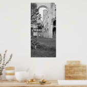 Uitzicht van het kerkinterieur, c.1052-67 poster (Keuken)