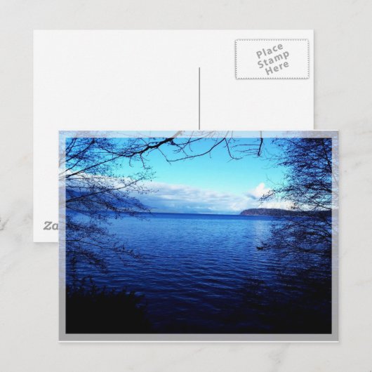 Uitzicht van het Keukenschiereiland, WA-briefkaart Briefkaart (Voorkant / Achterkant)