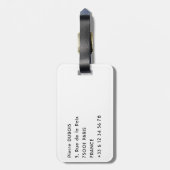 Uitzicht van het klooster Samye - Tibet, Azië Bagagelabel (Achterkant verticaal)