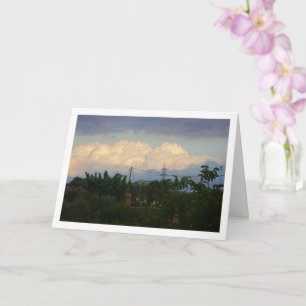 Uitzicht van het klooster San Miguel, Valencia, Sp Kaart