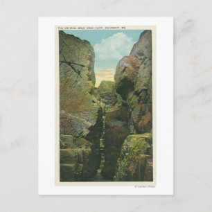 Uitzicht van het Knipsel van de Bald Briefkaart