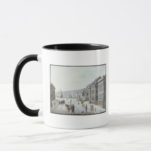 Uitzicht van het Koninklijk Paleis in Berlijn Mok (Links)