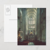 Uitzicht van het koor briefkaart (Voorkant / Achterkant)