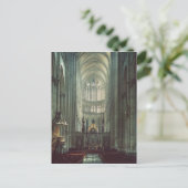 Uitzicht van het koor briefkaart (Staand voorkant)