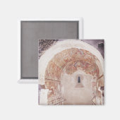 Uitzicht van het koor met frescoes magneet (Voorkant / Achterkant)