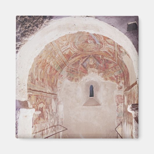 Uitzicht van het koor met frescoes magneet (Voorkant)