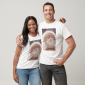 Uitzicht van het koor met frescoes t-shirt (Unisex)