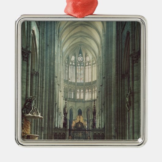 Uitzicht van het koor metalen ornament (Voorkant)