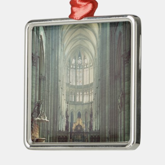 Uitzicht van het koor metalen ornament (Links)