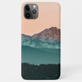 Uitzicht van het korstzonnegebergte // Oranje hemd Case-Mate iPhone Case (Achterkant)