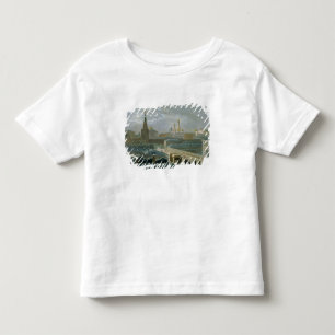 Uitzicht van het Kremlin in Moskou, jaren 1840 Kinder Shirts