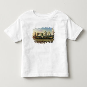 Uitzicht van het Kremlin in Moskou uit de Embankat Kinder Shirts