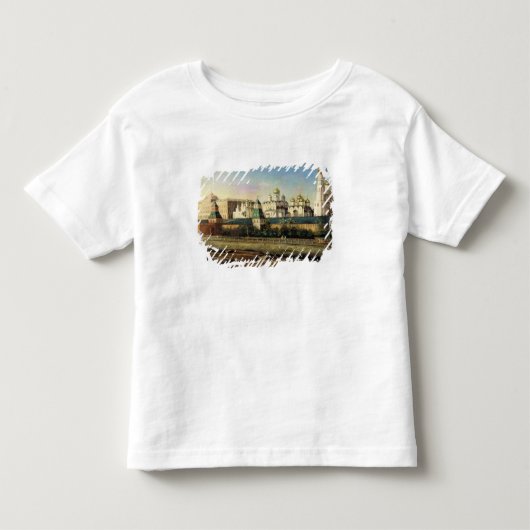 Uitzicht van het Kremlin in Moskou uit de Embankat Kinder Shirts (Voorkant)