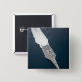 Uitzicht van het kustgevechtsschip vierkante button 5,1 cm (Voorkant /achterkant)