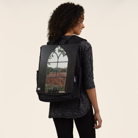 uitzicht van het landschap van de kerk rugtassen (Gedragen)