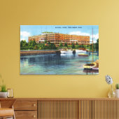 Uitzicht van het Marshall House Canvas Afdruk (Insitu (Woonkamer))