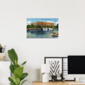 Uitzicht van het Marshall House Poster (Thuiskantoor)