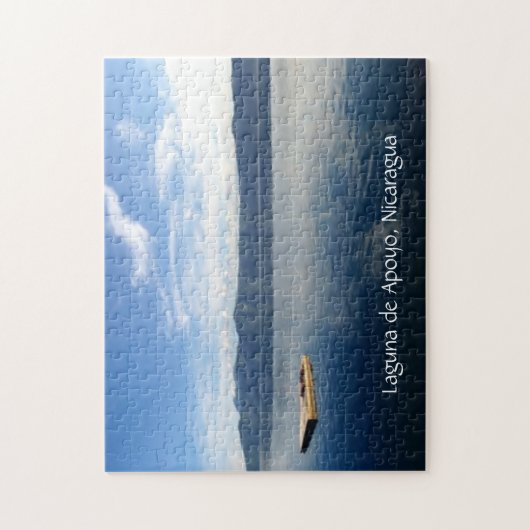 uitzicht van het meer apoyo legpuzzel (Verticaal)