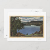 Uitzicht van het meer Beauful Shasta Briefkaart (Voorkant / Achterkant)