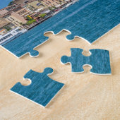 Uitzicht van het meer Garda Salo Legpuzzel (Zijkant)