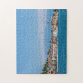 Uitzicht van het meer Garda Salo Legpuzzel (Verticaal)