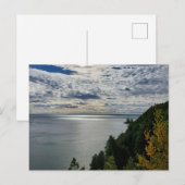 Uitzicht van het meer Huron, Mackinac Briefkaart (Voorkant / Achterkant)