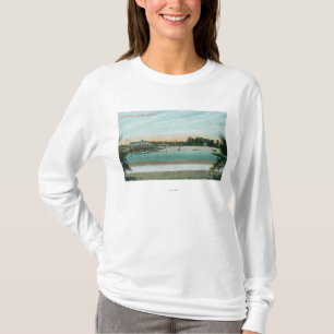 Uitzicht van het meer Merritt Oakland, CA T-shirt