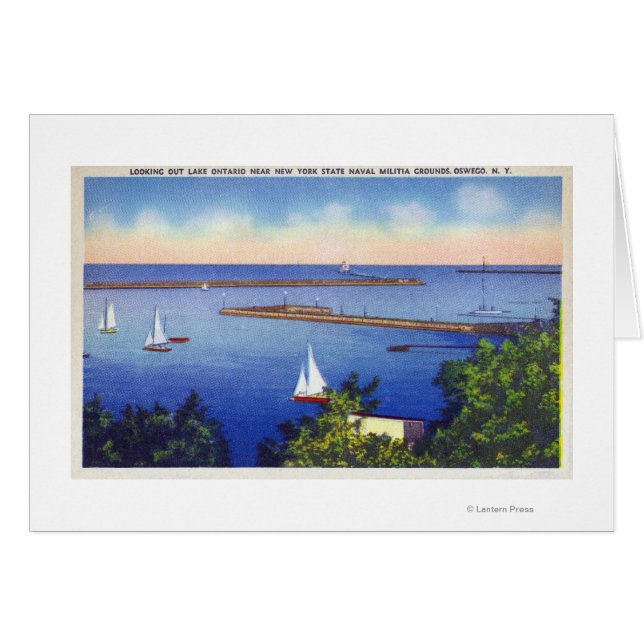 Uitzicht van het meer Ontario (Voorkant Horizontaal)