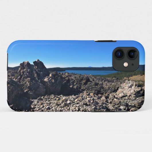 Uitzicht van het meer Paulina, OR Case-Mate iPhone Case (Achterkant (horizontaal))