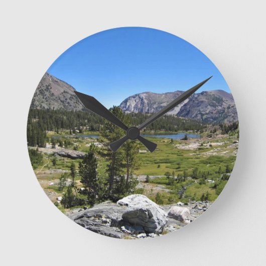 Uitzicht van het meer Shell, Tioga Pass, CA Ronde Klok (Voorkant)