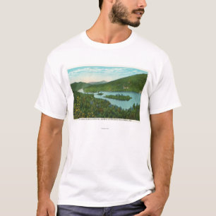 Uitzicht van het meer t-shirt