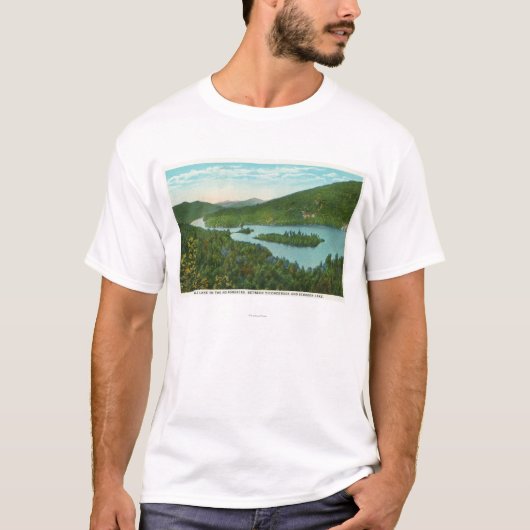 Uitzicht van het meer t-shirt (Voorkant)