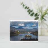 Uitzicht van het meer van Bled uit Ojstrica Briefkaart (Staand voorkant)