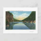 Uitzicht van het meer van Colden van het meer van  Briefkaart (Voorkant)