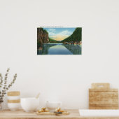 Uitzicht van het meer van Colden van het meer van Poster (Keuken)