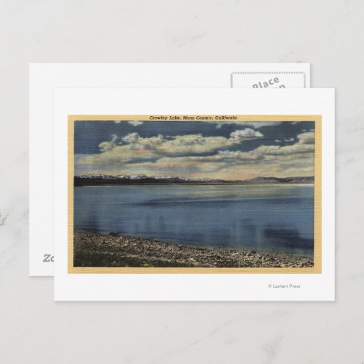 Uitzicht van het meer van Crowley Briefkaart (Voorkant / Achterkant)