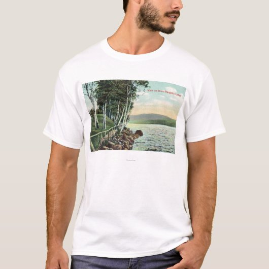 Uitzicht van het meer van de Shore T-shirt (Voorkant)