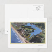 Uitzicht van het meer van Devil Briefkaart (Voorkant / Achterkant)