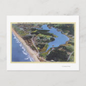 Uitzicht van het meer van Devil Briefkaart (Voorkant)