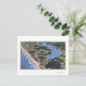 Uitzicht van het meer van Devil Briefkaart (Staand voorkant)