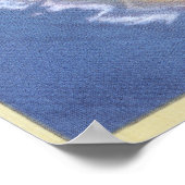 Uitzicht van het meer van Devil Poster (Hoek)