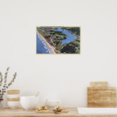 Uitzicht van het meer van Devil Poster (Keuken)