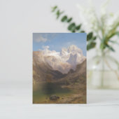 Uitzicht van het meer van Gosau naar de Dachstein Briefkaart (Staand voorkant)