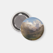 Uitzicht van het meer van Gosau naar de Dachstein Magneet (Voorkant / Achterkant)
